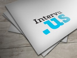 intervu.us logo mockup